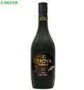 The CHOYA 黒糖梅酒 700ml　本格梅酒