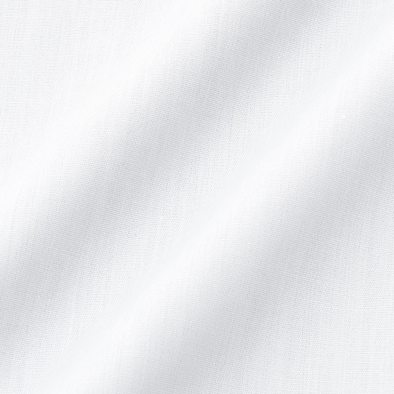 ELLE HOMME 長袖 ワイシャツ メンズ 春夏秋冬 形態安定 白ブロード レギュラーカラ...