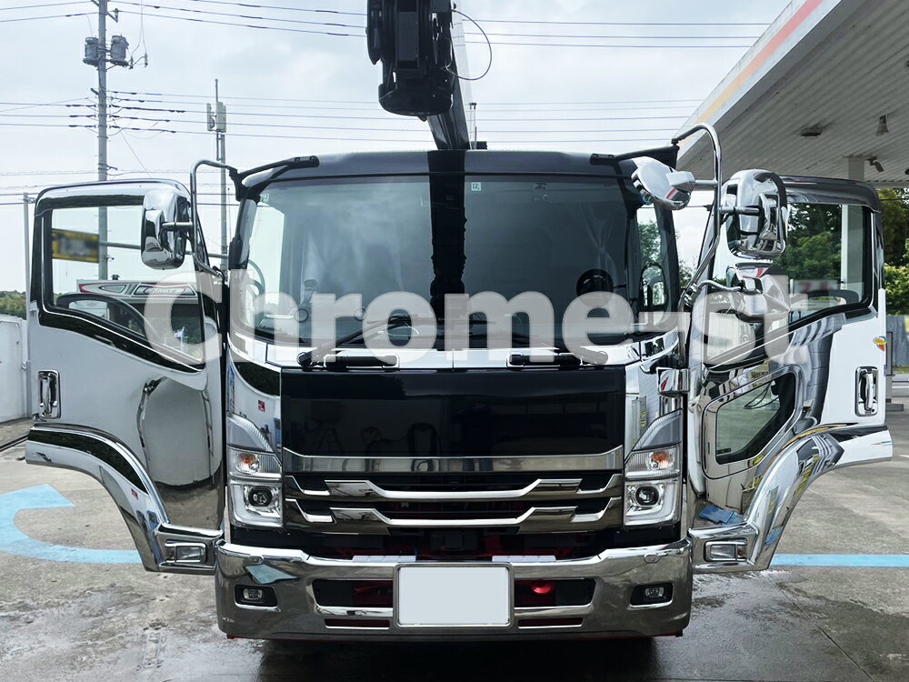 Rakuten - 【予約商品】ISUZU　フォワード（23共通）　ドアパネル　左右セット★高級クロームメッキ仕様★