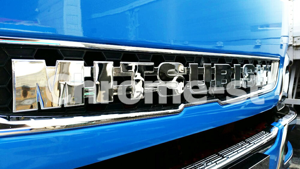 FUSO スーパーグレート　輸出車向けエンブレム★高級クロームメッキ仕様★