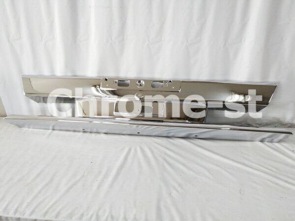 HINO　17レンジャー　フロントバンパー　標準幅車・スポイラー付き　Aタイプ（穴無し）★高級クロームメッキ仕様★