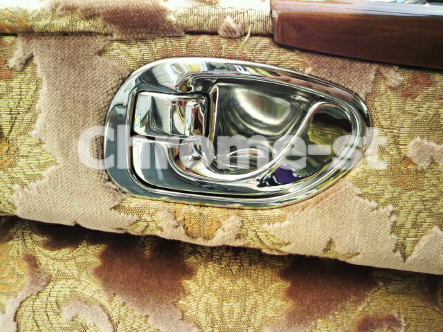 FUSO スーパーグレート　エスカッション　左右セット　交換タイプ★高級クロームメッキ仕様★