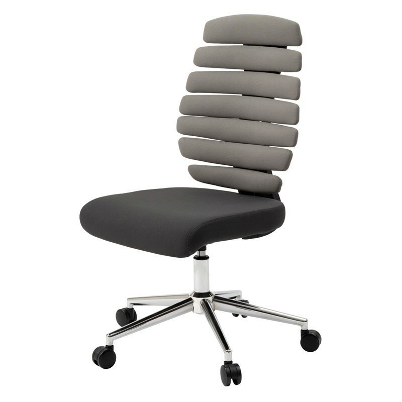 スタイリッシュなオフィスチェア グレー デザイン おしゃれ ワークチェア デザイナーズチェア モダンチ..