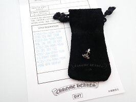 クロムハーツ/CHROMEHEARTSスタースタッドピアス【アフターダイヤ】/ピアスシルバー925天然ダイヤモンド/中古未使用品