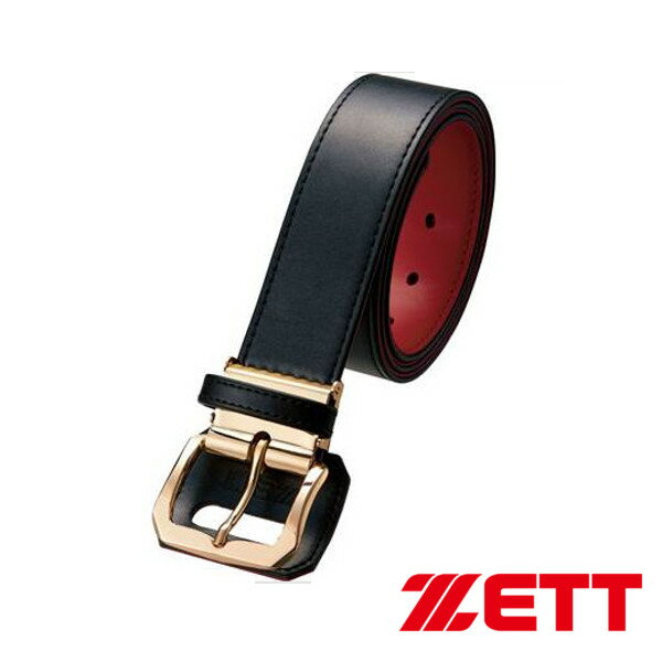 ゼット メンズ ベルト BX65 1900 ブラック ラメ入り合成皮革 野球 ソフトボール ZETT