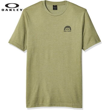 【ネコポス発送】 オークリー FHR TRIBUTE TEE 457540-7GH OIL GREEN HTHR 半袖 Tシャツ メンズ【US-Sサイズ】【日本-Mサイズ】 OAKLEY