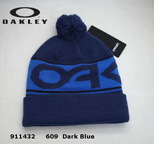 【ネコポス発送】 オークリー ニットキャップ FACTORY CUFF BEANIE ビーニー 911432-609 Dark Blue 防寒 OAKLEY