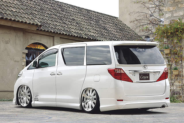 アルファード ANH・GGH20 前期 G・X リアスポイラー 塗装済 クレイブ