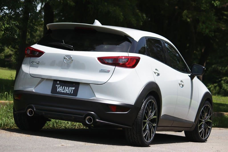 CX-3 DK5FW/5AW リアルーフスポイラー 塗装済 ヴァリアント ガレージベリー