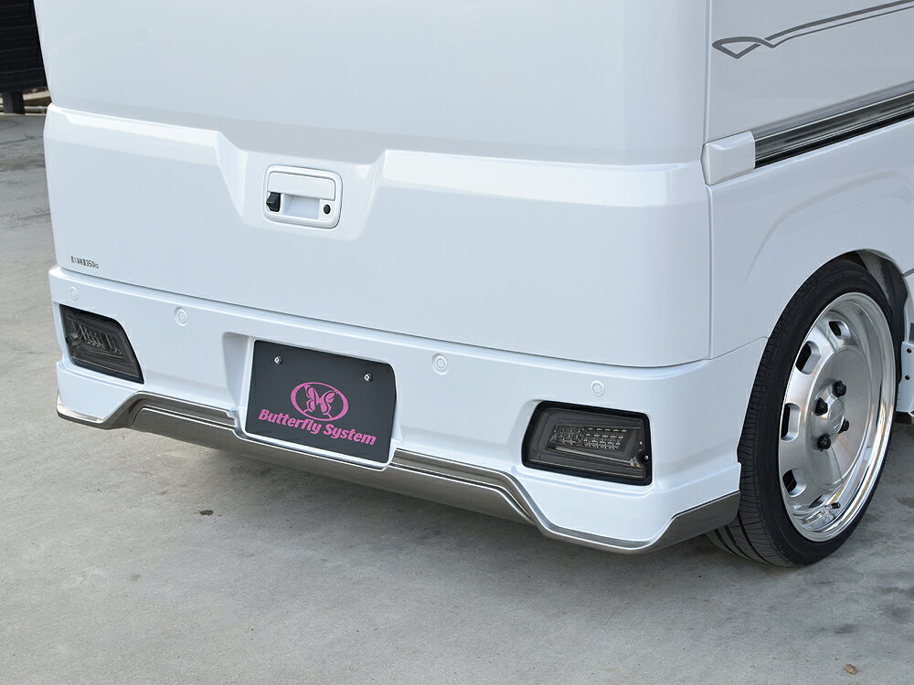 アトレー　ハイゼットカーゴ　S700V/S710V　リアハーフスポイラー　GLANZ Butterfly System/バタフライシステム