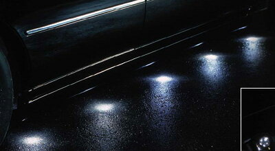 フットLED 10ピース（ホワイト・ブルー） エイムゲイン