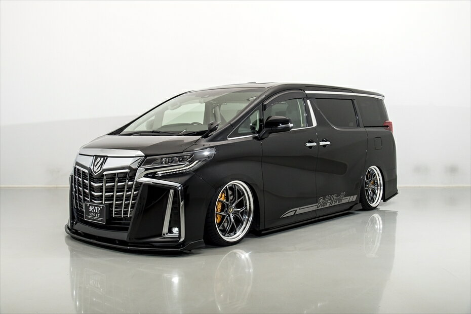 アルファード　30系　後期　エアログレード　エアロ3点セット　塗装済　純VIP　SPORT　AIMGAIN/エイムゲイン