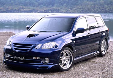 エアトレック TURBO-R CU#W フロントグリル SPORTIVO ジアラ