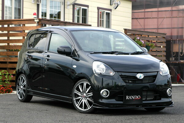 ミラ・イース LA300S 前期　フロントハーフスポイラー 塗装済 ランドスタイル 乱人