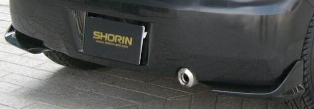 bB QNC系 Z/S 前期 リアマッドガード ショーリン