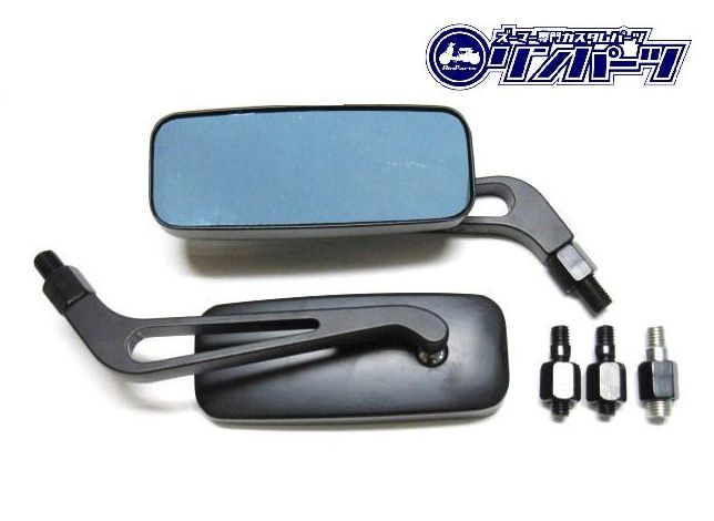 Rectangle(レクタングル) ミラー ブラック Ver1 【メーカー品番：1101174】 RinParts/リンパーツ