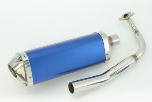 マフラー splendid triangle sport ブルー 【メーカー品番：1103123】 RinParts/リンパーツ
