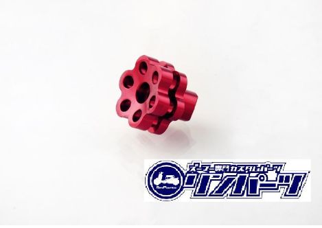 ズーマー リアブレーキアジャスター レッド 【メーカー品番：1104107】 RinParts/リンパーツ
