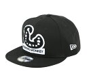 スナップバックキャップ NEW ERA BLACK フィッシングモンキー/FISHING MONKEY