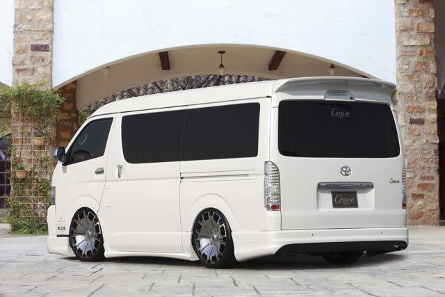 ハイエース ワイド S-GL KDH200V 3型 リアバンパー クレイブ