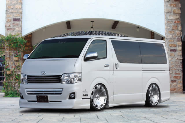樂天商城 - ハイエース 標準 S-GL KDH200V 3型 フロントグリル（トップモール・メッキモール付属） 塗装済 クレイブ