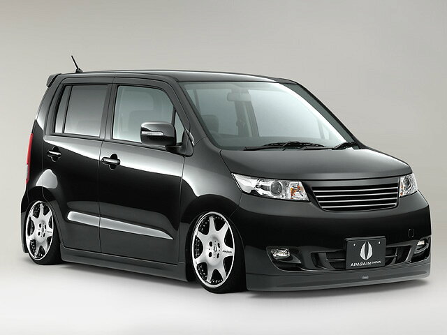 ワゴンRスティングレー MH23 フロントバンパー ユーロエディション エイムゲイン