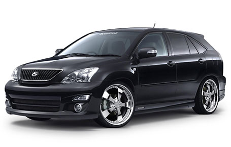 ハリアー MCU/ACU30W・35W サイドスカート 塗装済 EXCLUSIVE ケンスタイル