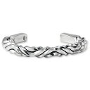 【BOLTED STUDIOS ボルテッドスタジオ BRACELET ブレスレット】ボルテッドウェーブメンズ2バングル【送料無料】
