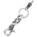 【CHROME HEARTS　クロムハーツ　Key Chain　キーチェーン】クリップ/ファンシーリンクキーチェーンw/ダガー/ショート【送料無料】