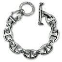 ガボラトリー ブレスレット メンズ 【GABORATORY　ガボラトリー　ガボール　BRACELET　ブレスレット】1パンサーヘッドw/h.w.o &アンカーリンクブレスレット【送料無料】