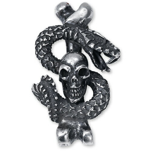 【GABORATORY ガボラトリー ピンズ】スカルオンスネークピンズ【送料無料】