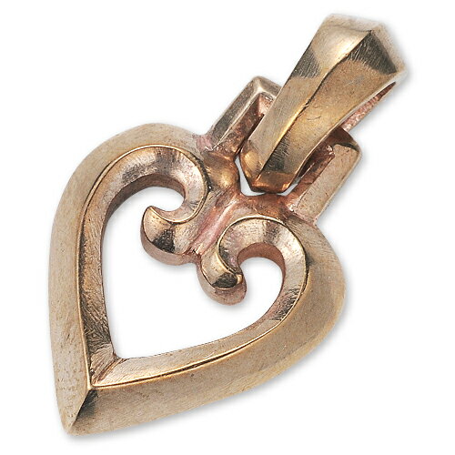 【REID MFG　リードMFG　Pendant　ペンダント】ブロンズゴシックハートチャーム【送料無料】