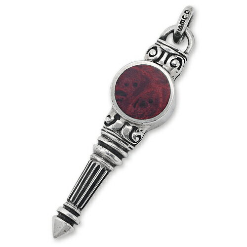 【STANLEY GUESS　スタンリーゲス　Pendant　ペンダント】ダブルサイドラウンドウッドスピアペンダント【送料無料】