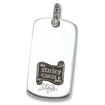 【STANLEY GUESS　スタンリーゲス　Pendant　ペンダント　ドッグタグ】スモールウッドドッグタグ【送料無料】