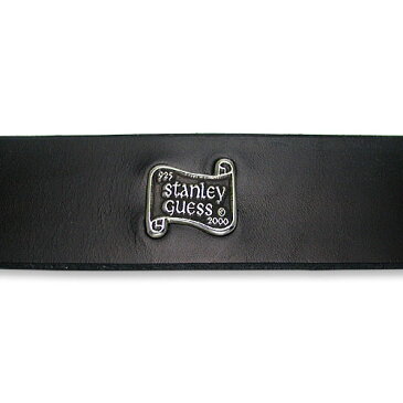 【STANLEY GUESS　スタンリーゲス　Belt Buckle　ベルト　バックル】1ピースレザーベルトw/スクエアウッドバックル【送料無料】