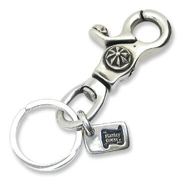 【STANLEY GUESS　スタンリーゲス　Key Chain　キーチェーン】スカルクラシッククリップw/スイベル＆IDタグキーリング【送料無料】