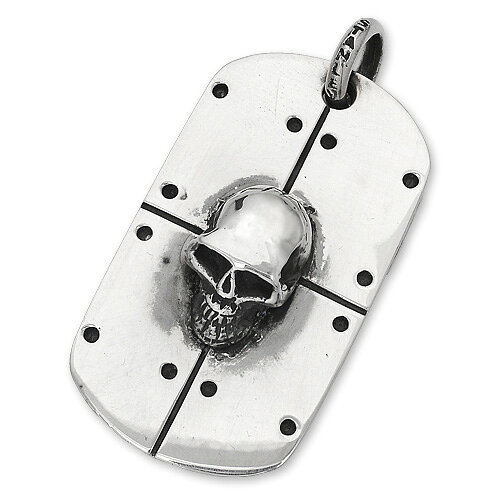 【STANLEY GUESS　スタンリーゲス　Pendant　ペンダント　ドッグタグ】ダブルサイドマルチスカル/アーマーw/ラージスカルドッグタグ/ラージ【送料無料】