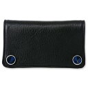 【STANLEY GUESS スタンリーゲス Wallet ウォレット】2ウッドボタン/1ジップショートウォレット/ぺブルグレイン/ファンシーグロメット【送料無料】