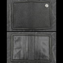 【TRAVIS WALKER DOUBLE CROSS トラヴィスワーカー ダブルクロス ウォレット 財布】カードウォレット/ブラックカウハイド【送料無料】(4)