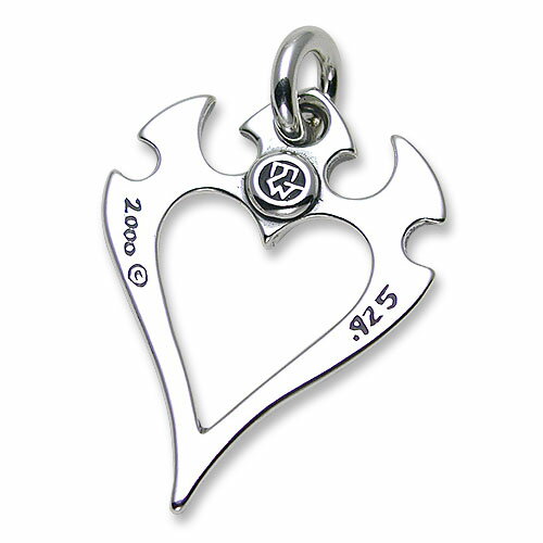 【TRAVIS WALKER　DOUBLE CROSS　トラヴィスワーカー　ダブルクロス　Pendant　ペンダント】ヴァンパイアハートペンダント【送料無料】