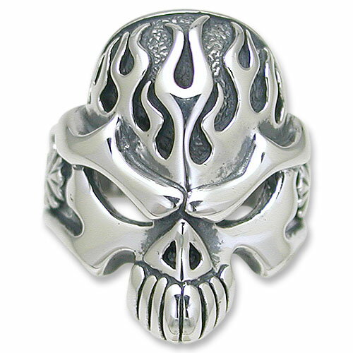 【TRAVIS WALKER　DOUBLE CROSS　トラヴィスワーカー　ダブルクロス　Ring　リング】フレイムデーモンリング【送料無料】