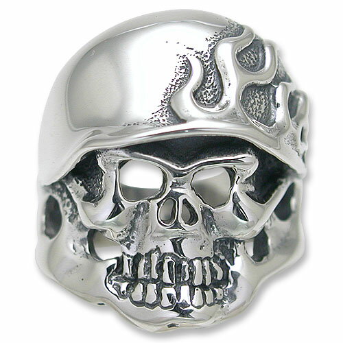 【TRAVIS WALKER　DOUBLE CROSS　トラヴィスワーカー　ダブルクロス　Ring　リング】フレイムヘルメットリング【送料無料】