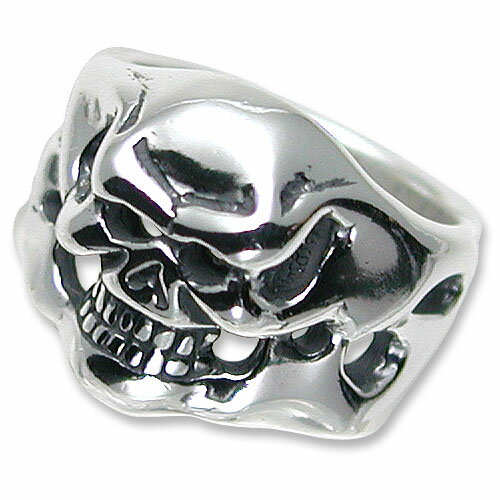 Rakuten - 【TRAVIS WALKER　DOUBLE CROSS　トラヴィスワーカー　ダブルクロス　Ring　リング】ミニスカルリング【送料無料】