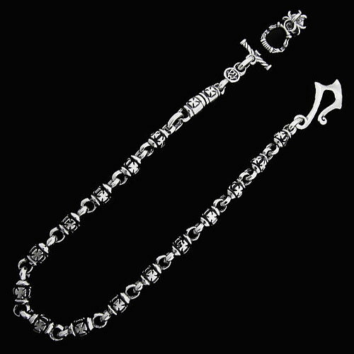 TRAVIS WALKER/DOUBLE CROSS(トラヴィスワーカー/ダブルクロス)：Smooth Hook w/Outlaw Links Wallet Chain(スムースフックw/アウトローリンクスウォレットチェーン)