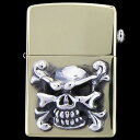 【TRAVIS WALKER DOUBLE CROSS トラヴィスワーカー ダブルクロス Zippo ジッポ ライター】ブラスジッポw/ポイズン【送料無料】