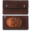【VAN AMBURG LEATHERS ヴァンアンバーグレザーズ Wallet ウォレット 財布】トラッカーウォレット/ツールドスカル/Chris Andre...