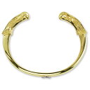 【鷲見太郎 BRACELET ブレスレット】K18イエローゴールドイーグルフェイスバングル w/プラチナアラベスクイーグルメタル&イーグルスタンプ【送料無料】