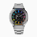 CasiOak Full Metal Rainbow (フルメタルレインボー)G-Shockシリーズ Gショック IFLW ウォッチ 腕時計1本 防水 role...