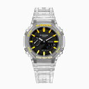 楽天ChronoCoutureCasiOak Flare （カシオーク/クリアイエロー）G-Shockシリーズ　Gショック IFLW ウォッチ 腕時計1本 防水 rolex ロレックス インテリア 収納 フランクミューラー オメガ ルイヴィトン グッチ ブライトリング カシオ GA-2100 45mm