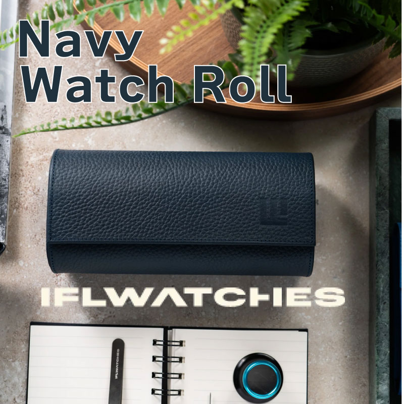 【IFLW】ウォッチロール NAVY IFLWatches 